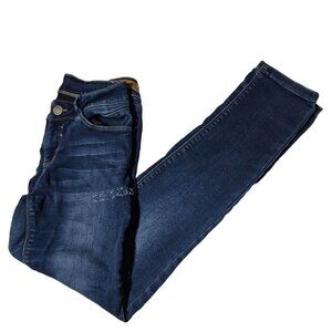 YMI Slim Hers Jeans Womens Size 11 Skinny Low Rise Dark Wash Denim Pants Juniors